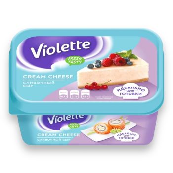 Сыр творожный "Violette" Карат 400гр