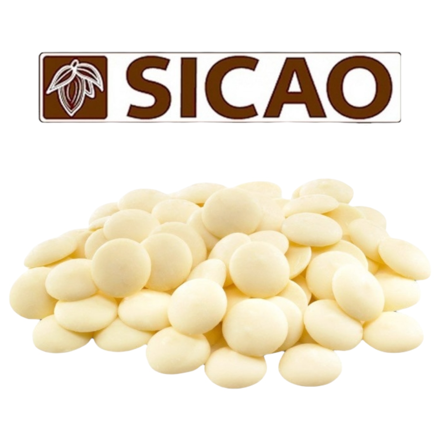 Шоколад "Sicao" белый 28% 2.5кг