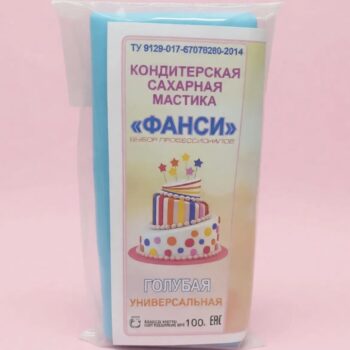Мастика "Фанси" голубая, 100гр